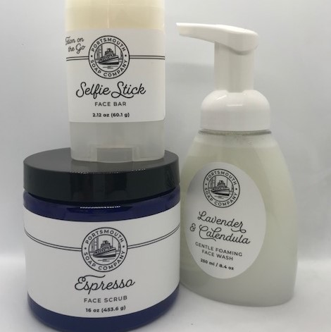 Face Cleansing & Moisturizing Collection - Portsmouth Soap Co.